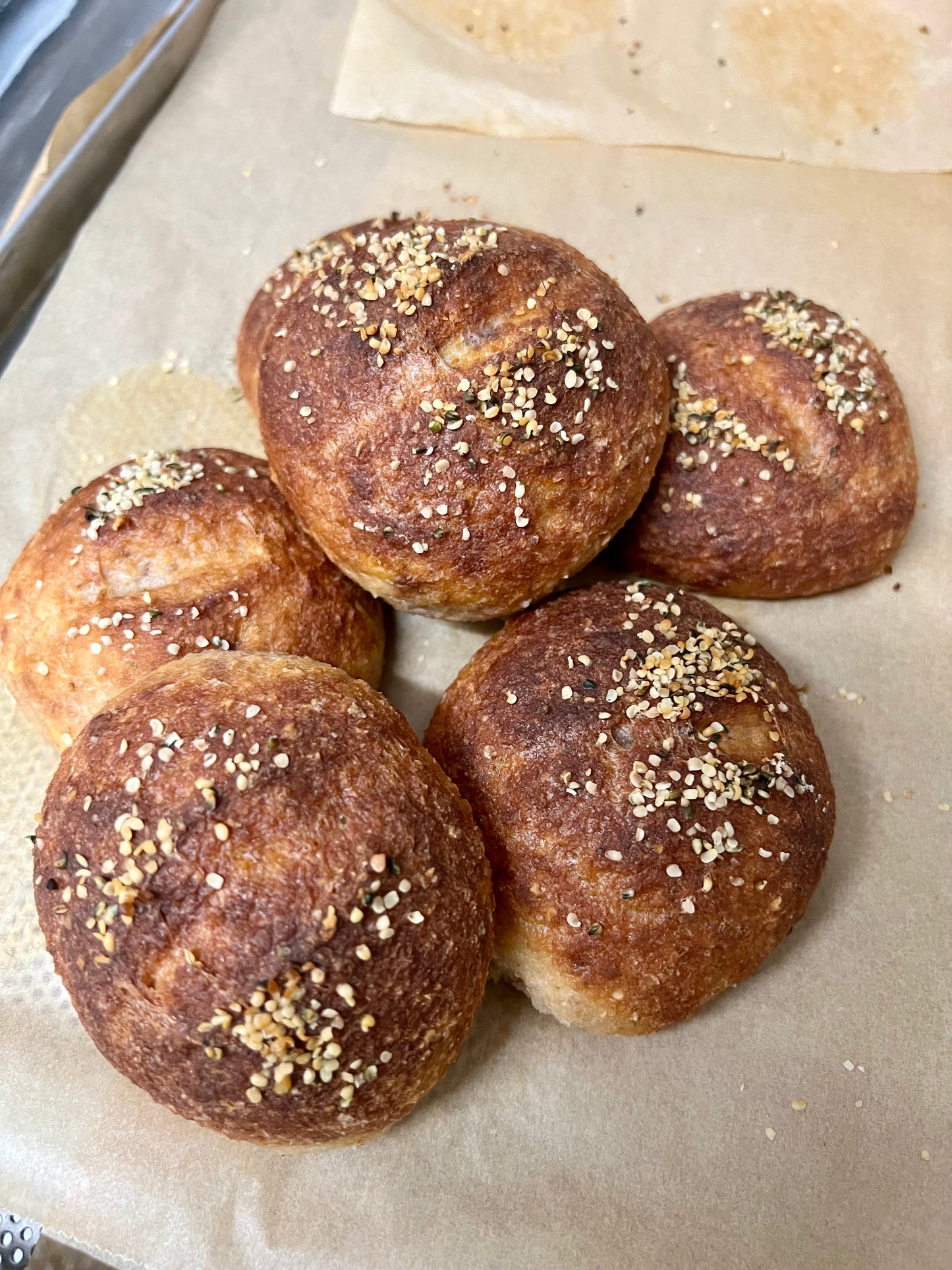 Proteinreiche Quark-Brötchen (ohne Hafer)