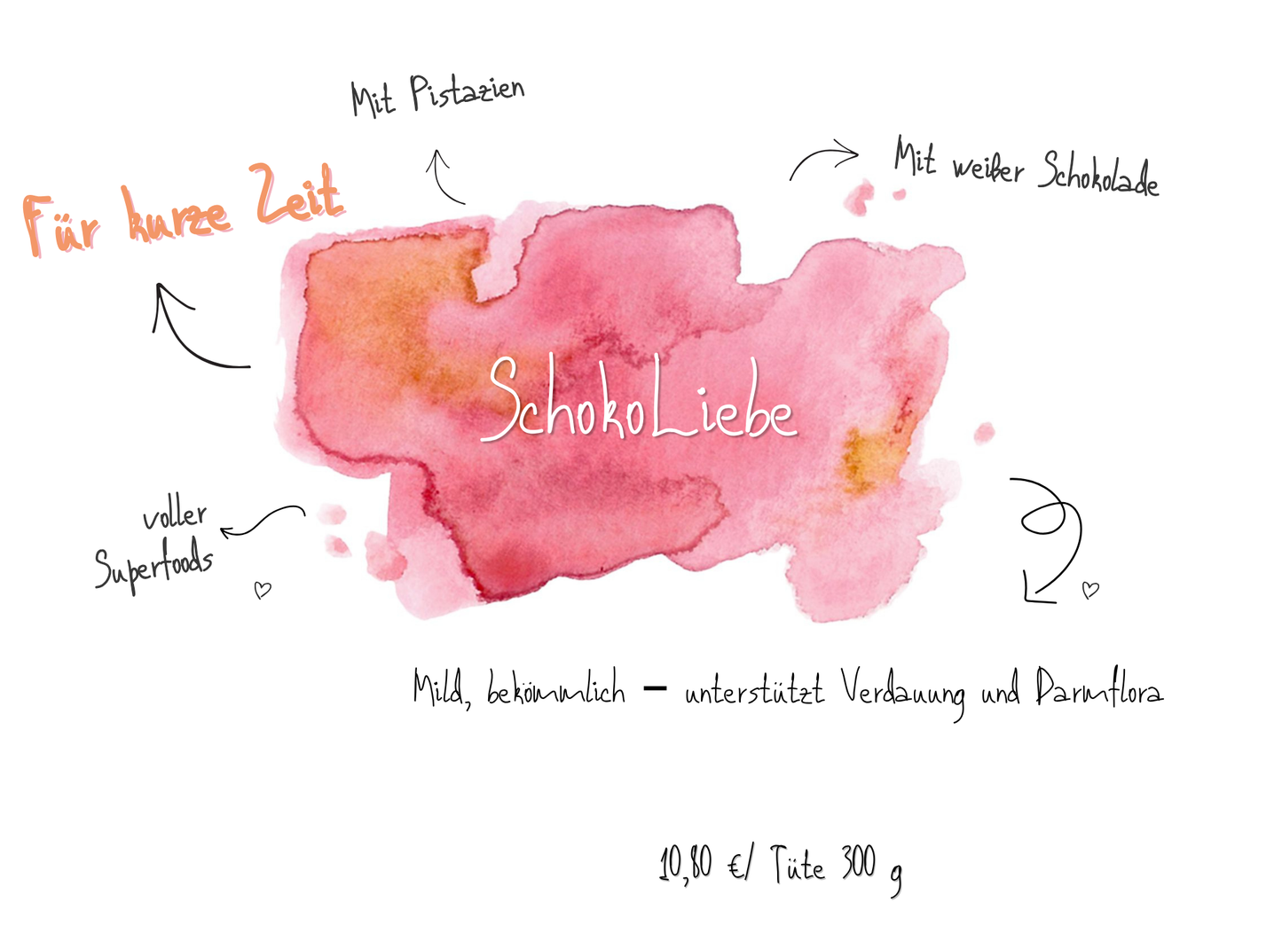 Bio Granola "SchokoLiebe"  300 g
